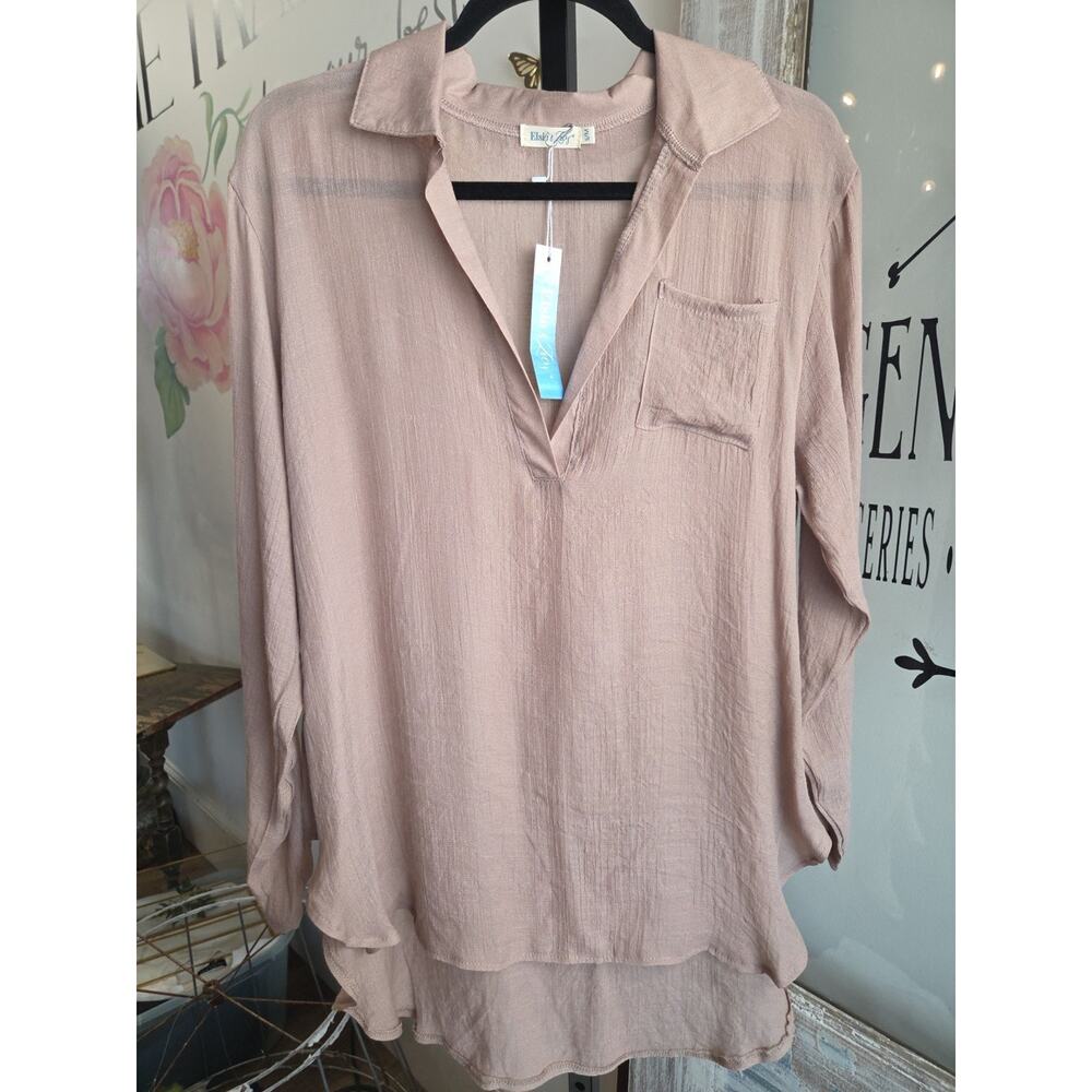 Elise & Zoey Coverup SMALL / MEDIUM New Beige